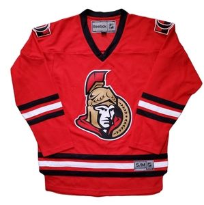 COPY - Ottawa Senators Reebok NHL Hockey Jersey. Small/Medium.